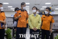  김동연 경기도지사, 소방재난본부 찾아 직원 격려