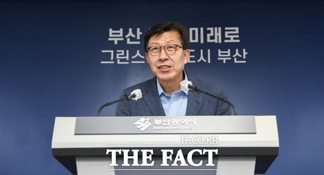 공직선거법 위반 혐의로 재판에 넘겨진 박형준 부산시장이 19일 무죄를 선고 받았다. / 부산시 제공