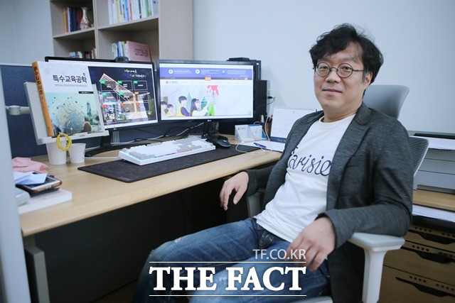 나사렛대학교 김병건 교수 모습 / 나사렛대학교 제공