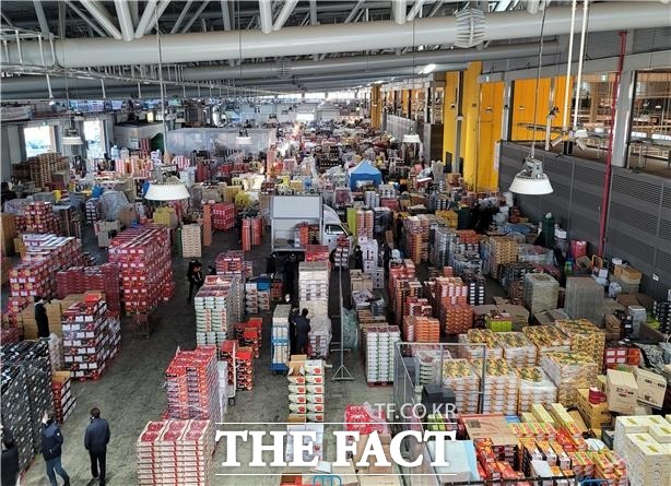 남촌농산물도매시장 전경/더팩트DB