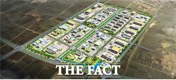 베트남 흥옌산단 조감도 / 계룡건설 제공