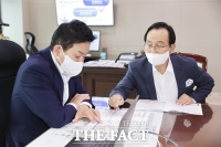  박상돈 천안시장 원희룡 장관에 ‘부동산 조정지역 해제’ 건의