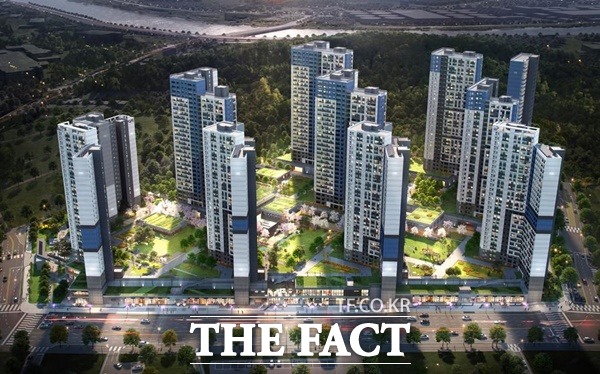 효자구역 주거환경개선사업 조감도 / 대전 대덕구 제공