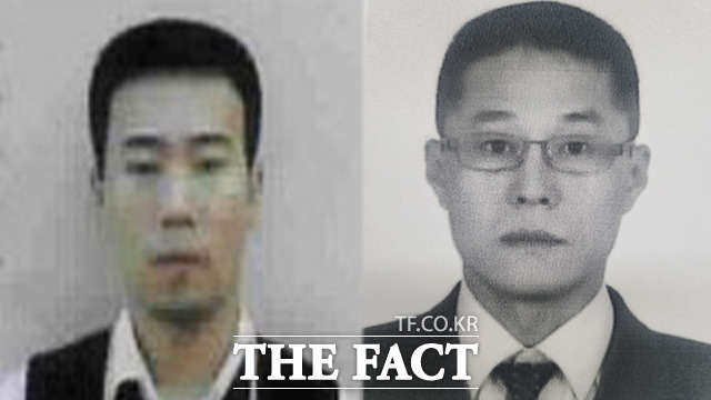 국민은행 강도살인 사건 피의자로 신상 정보가 공개된 이정학(왼쪽)과 이승만 / 대전경찰청 제공