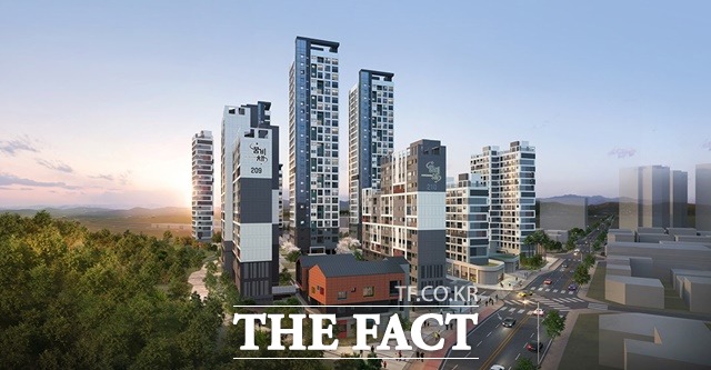 충남도와 충남개발공사가 개발한 혁신적인 주거모델인 ‘충남형 더 행복한 주택’의 첫사업인 아산배방지구가 7월 22일부터 입주를 시작했다. / 충남개발공사 제공