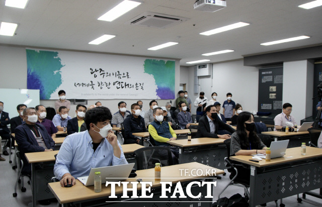 지난 5일 열린 공법단체 5.18민주화운동부상자회 기자간담회./광주=나윤상 기자