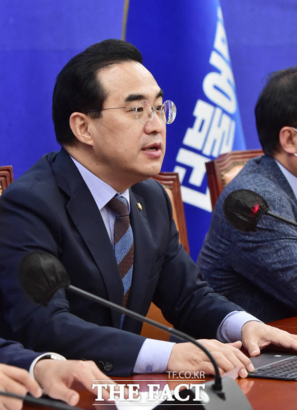 박홍근 민주당 원내대표. /이새롬 기자