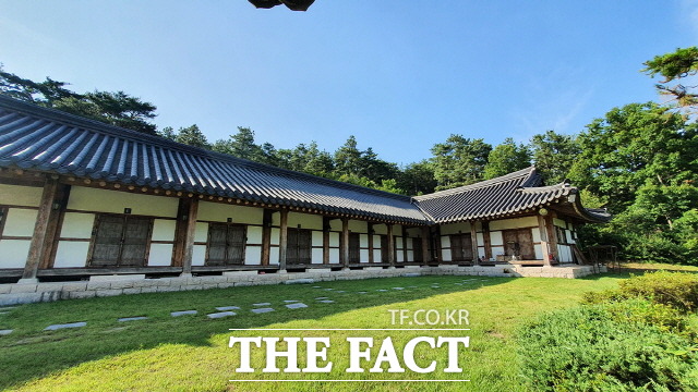 백련재 문학의 집 전경/해남군 제공