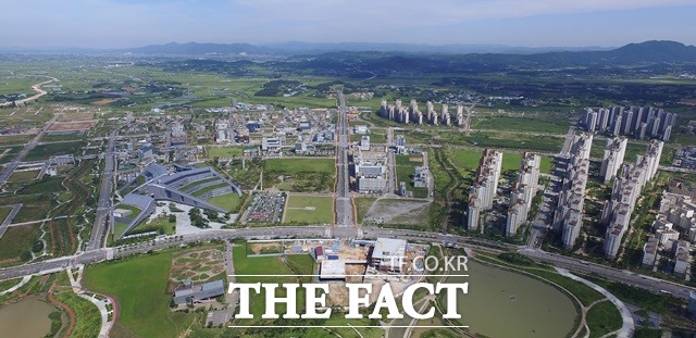 내포신도시 전경. / 충남도 제공