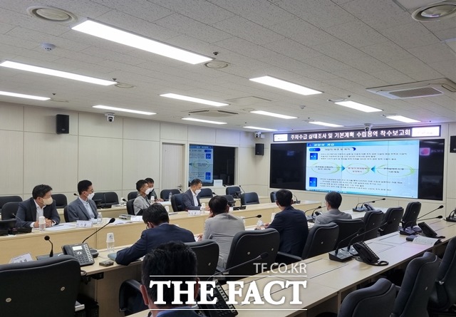 충남 천안시가 ‘천안시 주차수급 실태조사 및 기본계획 수립 용역 착수보고회’를 개최했다. / 천안시 제공