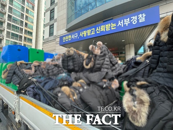 부산 서부경찰서는 상표법 위반 혐의로 40대 A씨 등 유통업자 7명을 검찰에 불구속 의견으로 송치했다고 26일 밝혔다./부산경찰청 제공.