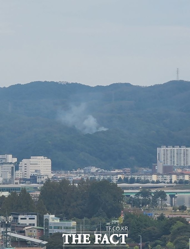 안동시 성곡동 화재/안동=김채은 기자