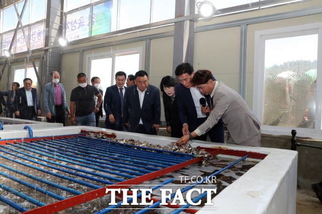 김육상채묘 냉동보관시설 전경/장흥군 제공