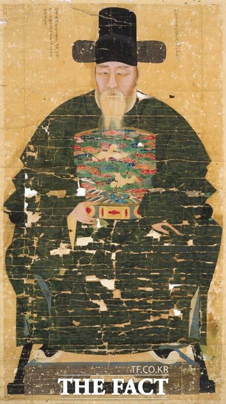 아산 홍만조 초상이 충남도 유형문화재로 지정됐다. / 아산시 제공