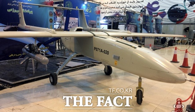 우크라이나가 러시아군에서 노획한 것과 같은 이란산 모하제르-6 드론. /디펜스블로그