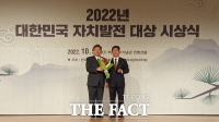  김대일 경북도의원, ‘2022년 대한민국 자치발전 대상’ 수상
