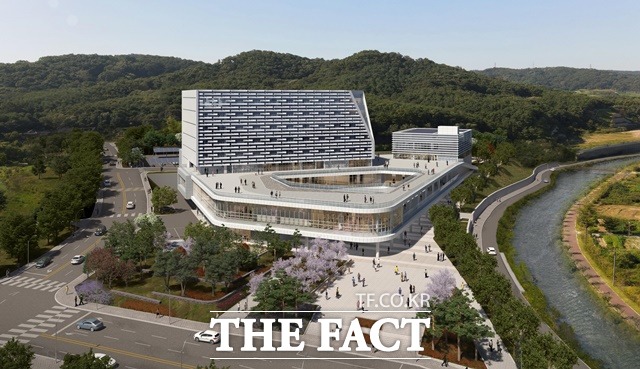 홍성군 신청사 조감도. / 홍성군 제공