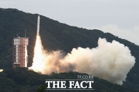  일본, 소형 로켓 '입실론 6호기' 발사 실패…연기만 남은 하늘 [TF사진관]