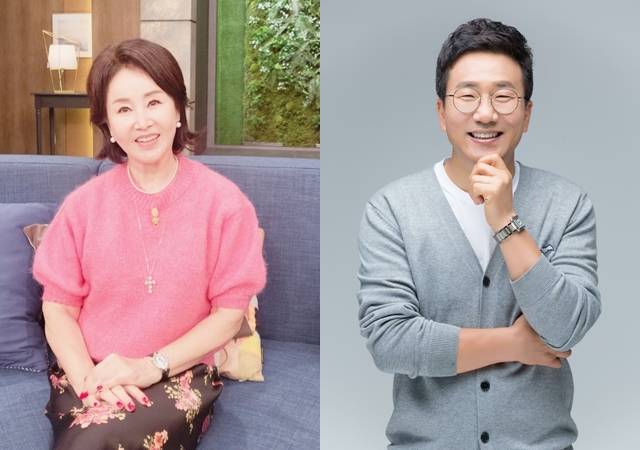배우 선우은숙(왼쪽)과 유영재 아나운서가 최근 재혼했다. /스타잇엔터테인먼트, 유영재 아나운서 제공