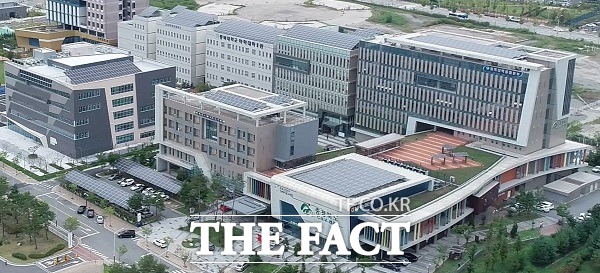 오송경제자유구역청 전경. /충북도.