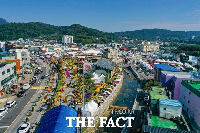 예산장터 삼국축제가 열리고 있는 예산중앙시장. / 예산군 제공