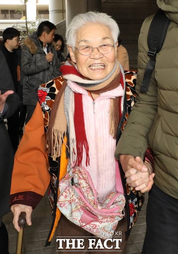 일제 강제동원 피해자로 전범기업을 상대로 소송 중인 김옥순(93) 할머니가 16일 별세했다./민족문제연구소 제공