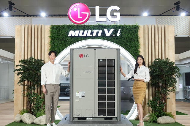 LG전자가 오는 21일까지 일산 킨텍스에서 열리는 한국국제냉난방공조전 하프코 2022에서 휘센 상업용 시스템에어컨 멀티브이 아이를 비롯해 다양한 공간 맞춤형 공조솔루션을 선보인다고 18일 밝혔다. /LG전자 제공