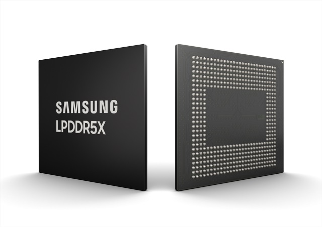 삼성전자가 최신 LPDDR5X D램으로 업계 최고 동작 속도 8.5Gbps를 구현했다고 18일 밝혔다. /삼성전자 제공