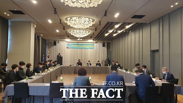 충남지방중소벤처기업청이 지난 18일 ‘2022년 제1차 충남 산업보안민관협의회’를 개최했다. / 충남중기청 제공