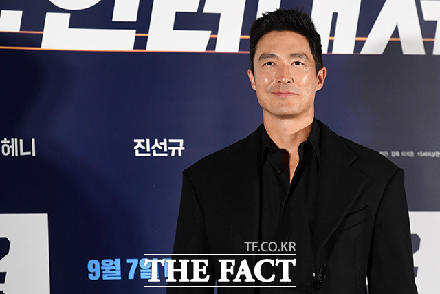 배우 다니엘 헤니가 지난 8월 서울 CGV용산아이파크몰에서 열린 영화 공조2: 인터내셔날 언론시사회에 참석해 포즈를 취하고 있다. /남용희 기자
