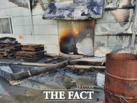  청주 오창 산업용 배관 제작공장서 화재