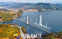  예산군 ‘예당호 출렁다리’ 방문객 600만명 돌파