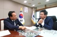  이권재 오산시장, 원희룡 장관 만나 핵심 현안 해결 건의
