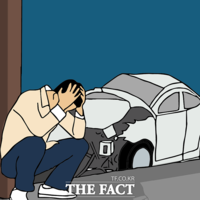  '인도 돌진 사고 낸 후' 사라졌던 외제차 운전자, 다음날 나타나 '졸음운전했다'