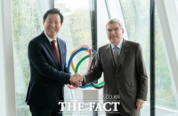  오세훈, IOC 바흐에 올림픽 유치 외교…이달만 세번째 만남