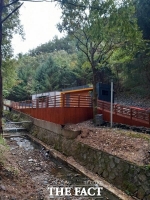  청주옥화자연휴양림 새단장… 노후 시설물 정비