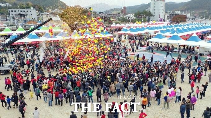 청송사과축제 전경/청송군 제공