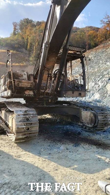 화재 현장 모습. /충북소방본부.