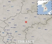  충북 괴산군서 규모 2.9 지진 발생