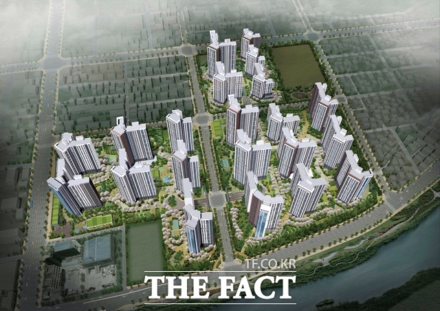 대전 둔산 더샵 엘리프 조감도 / 포스코건설 제공