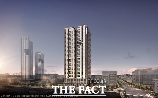 대전 에테르 스위첸 투시도 / KCC건설 제공