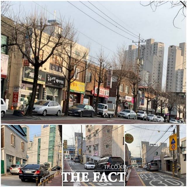 전북 전주시 덕진동 금암초등학교 어린이보호구역은 불법주정차 차량들로 가득했다. /전주=이경민 기자.