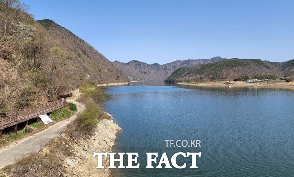 충북 옥천 향수호수길. /충북도청 블로그.