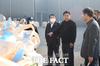  이범석 청주시장, 공공비축 미곡 수매 현장 방문