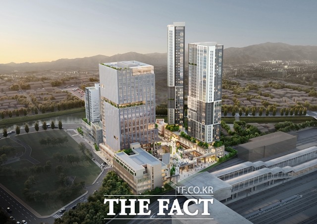 천안역세권 재생사업 조감도 / 천안시 제공