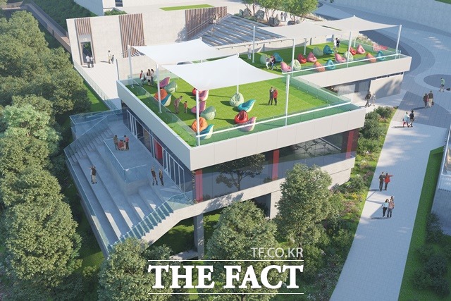 웰컴센터 조감도/남해군 제공