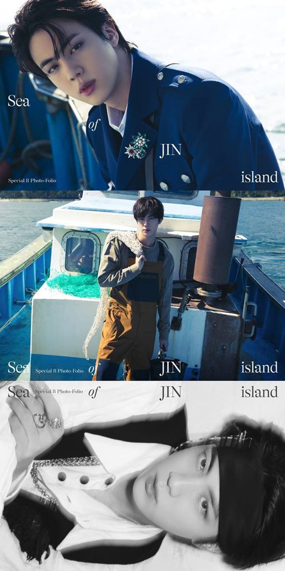 방탄소년단 진이 스페셜 8 포토-폴리오의 콘셉트 필름과 프리뷰 이미지를 공개했다. /빅히트 뮤직 제공