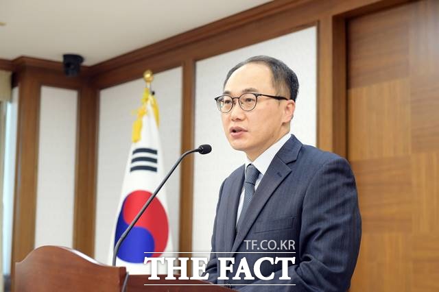 이원석 검찰총장이 17일 서울 서초구 대검찰청사에서 열린 월례회의에서 발언하고 있다./대검찰청 제공