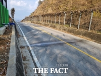  아산시, 갱티고개에 자동 염수분사장치 설치