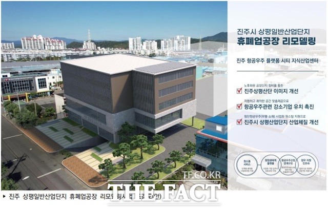 진주시 상평일반산업단지 휴폐업공장 리모델링 사업 조감도/진주시 제공